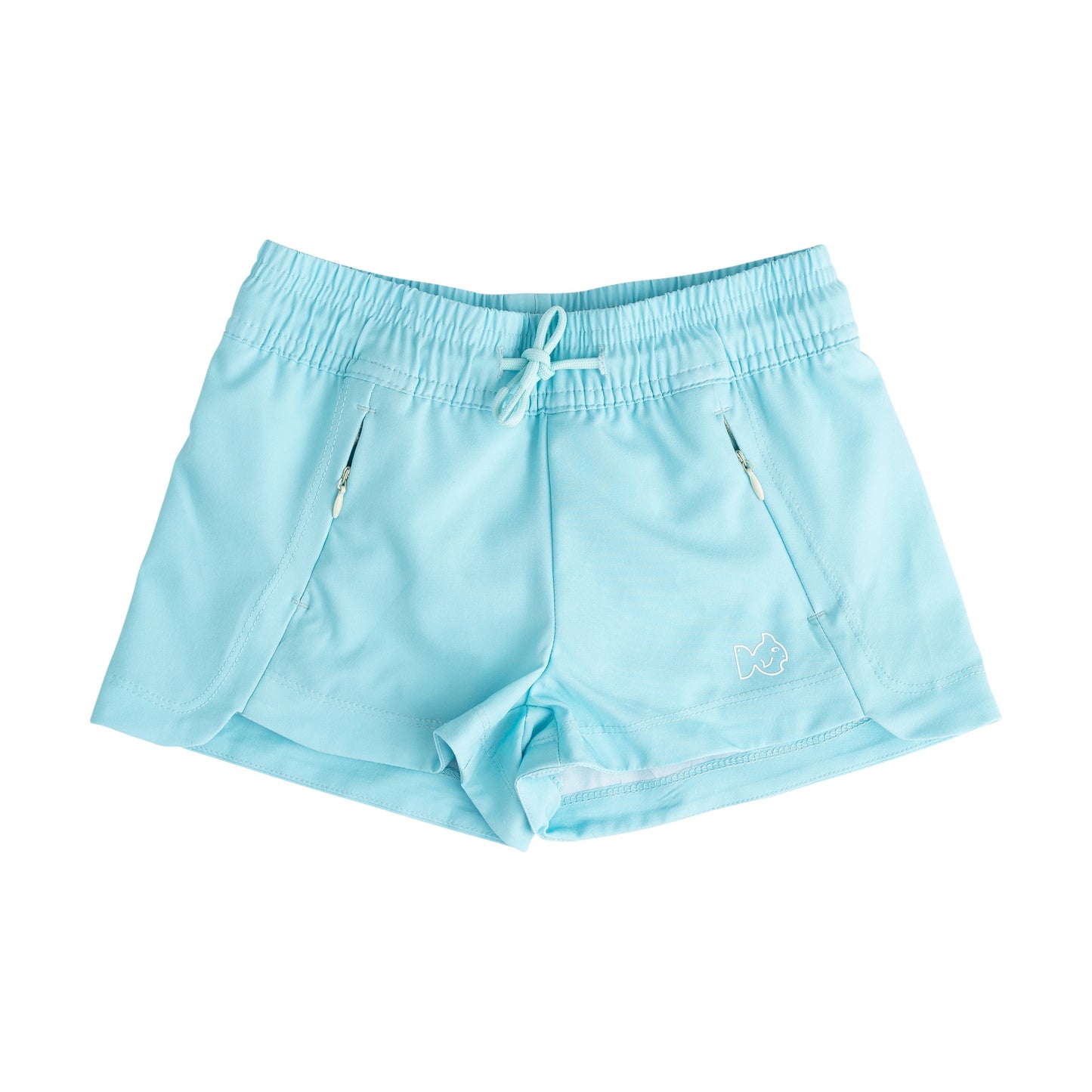 Girl's Beach Cruiser Short - Aruba Blue