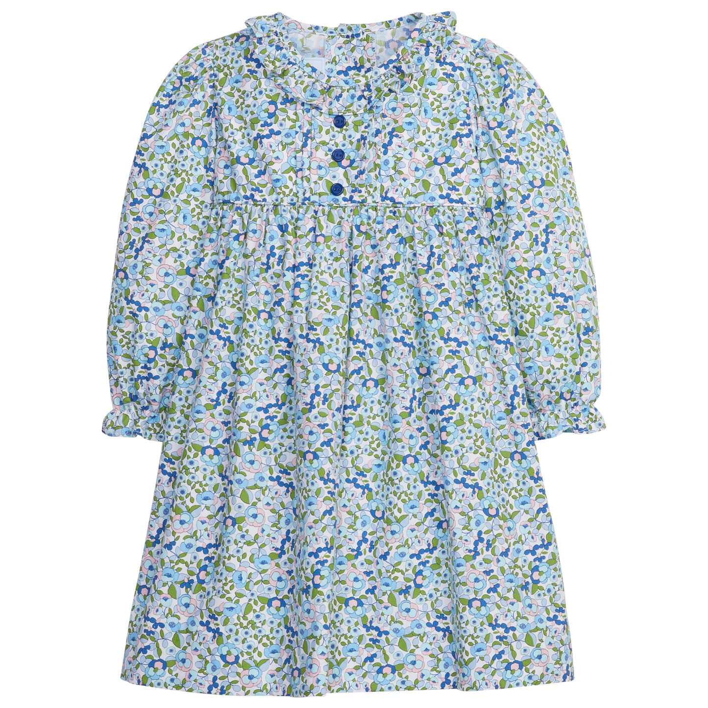 Pleated Caroline Dress- Leland Floral