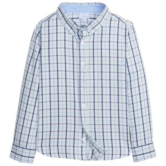 Button Down Shirt- Blue Ridge Plaid