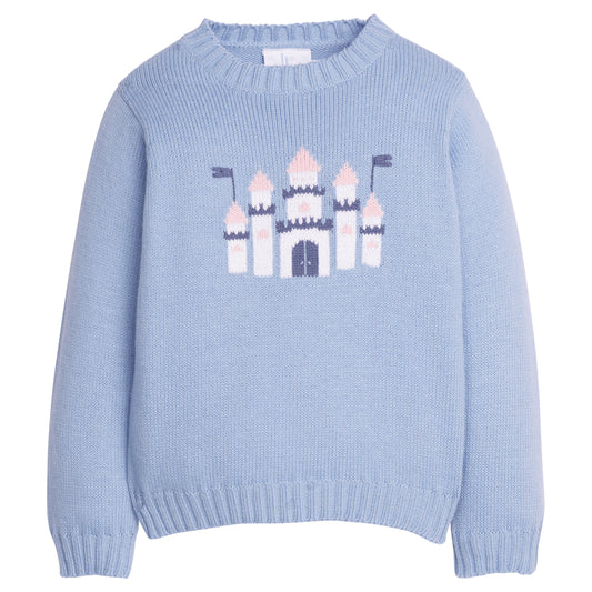 Intarsia Sweater- Castle