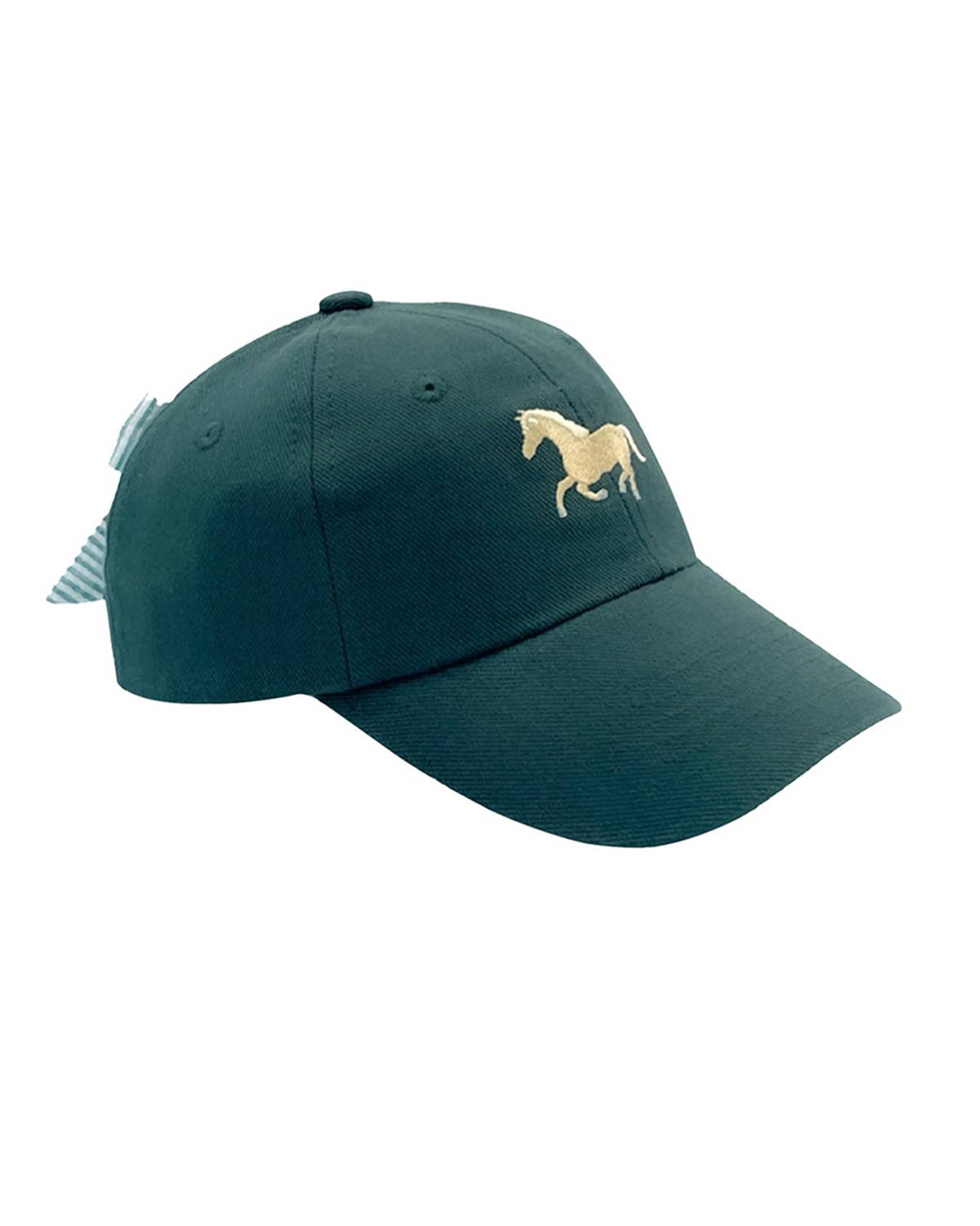 Horse Bow Baseball Hat (Girls)