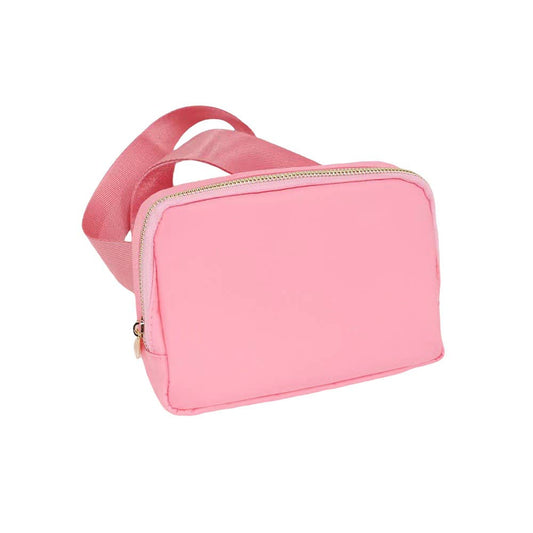 Varsity Collection Pink Fanny Waist Pack Belt Bag