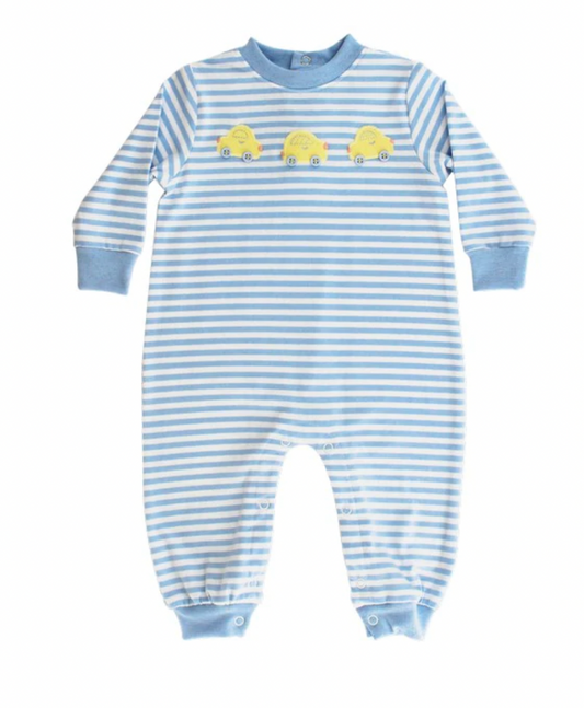 Punch Buggy- Boys Knit Romper