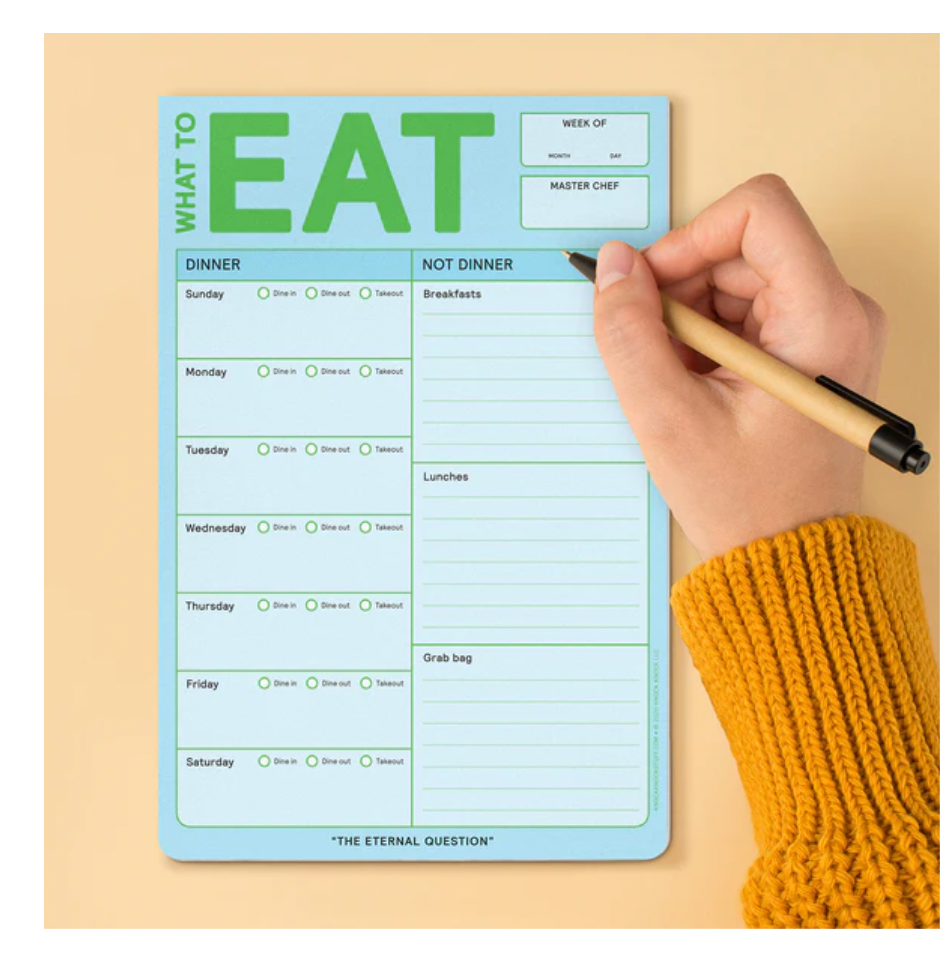What To Eat Magnet Pad