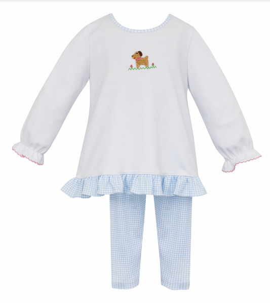 Puppy Tunic Set with Leggings