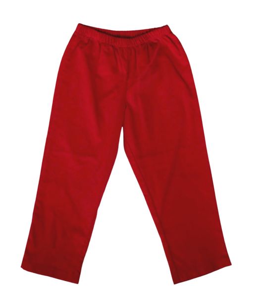 Red Corduroy Pant