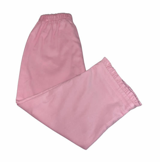 Corduroy Ruffled Pant-Baby Pink