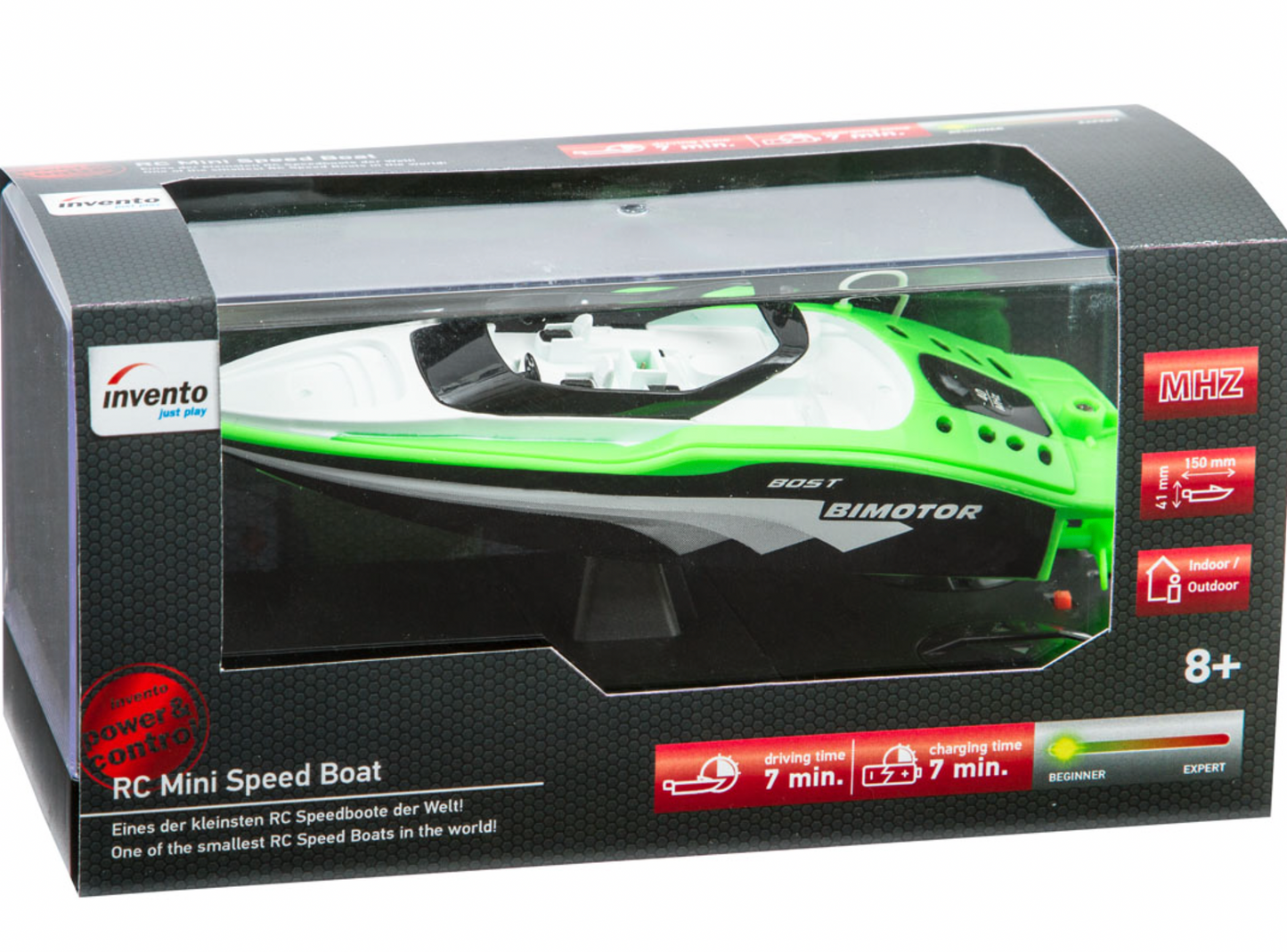 RC Mini Speed Boat-Green