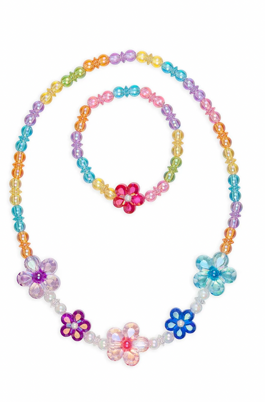 Blooming Necklace & Bracelet Set