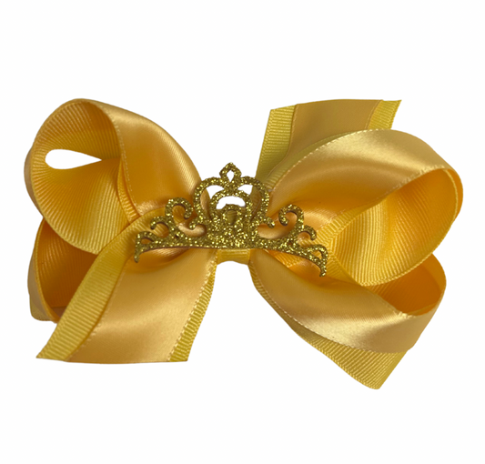 Crown Bow-Yellow