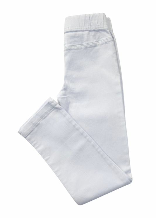 Pull On Jeans- White
