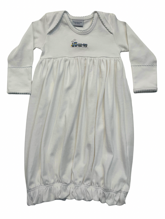Blue Train Gown